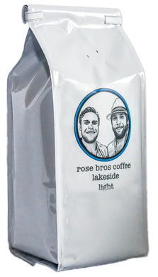 1 Case (12x) - Rose Bros Coffee, Lakeside, Guatemala, Light Roast, 1 lb.
